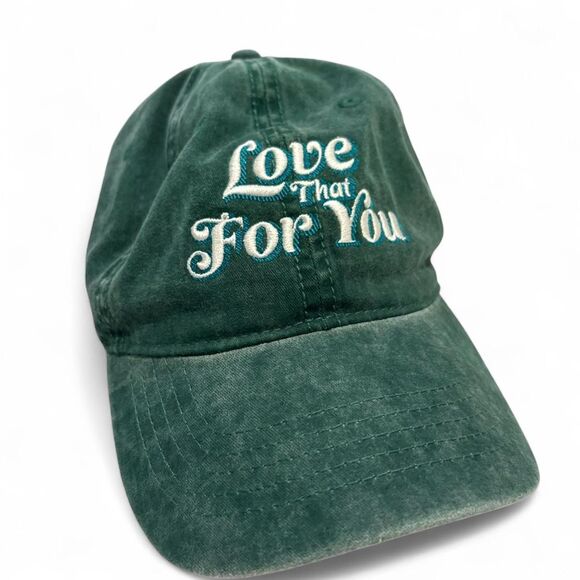 LOVE THAT FOR YOU Green Dad Hat - Picture 2 of 3
